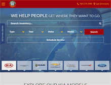 Tablet Screenshot of cornerstoneauto.com